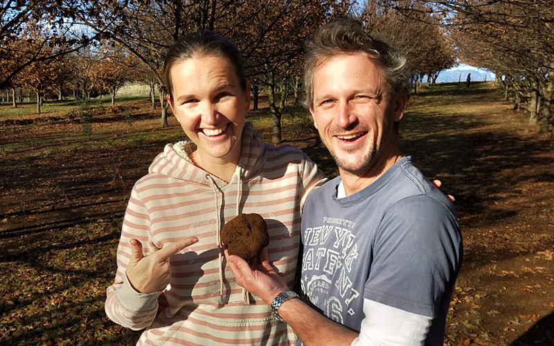 Owners of The Truffledore, Ina and Tim