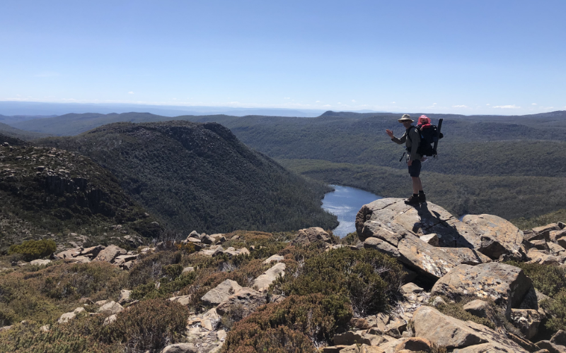 On top of Tarn Shelf