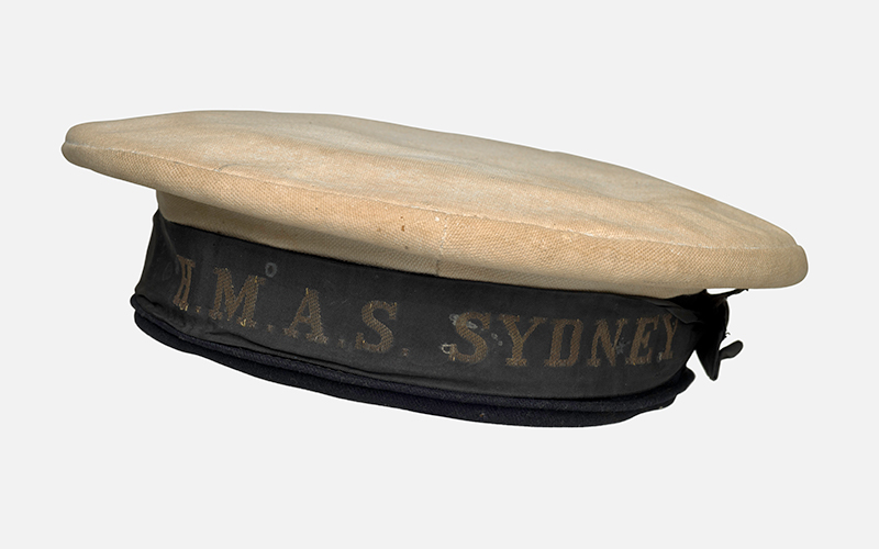 Nancy Bentley's Royal Australian Navy cap