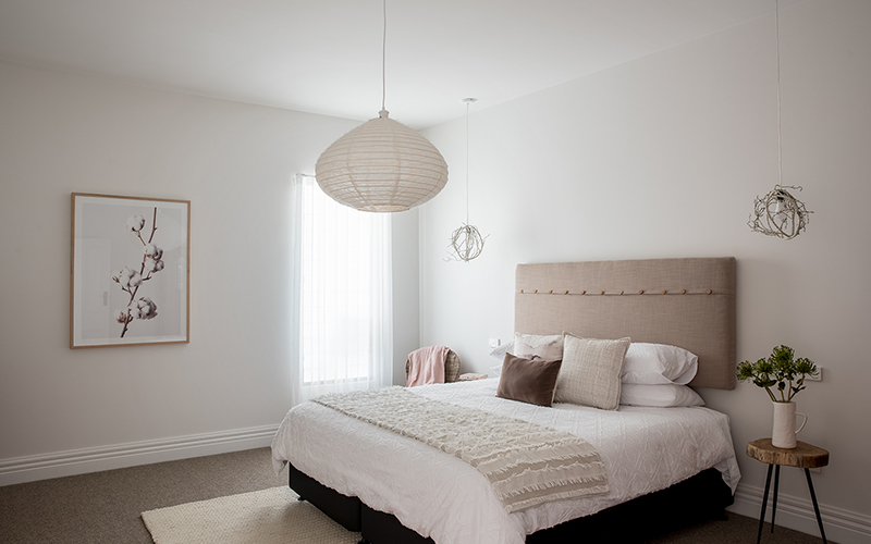 Master bedroom at Novo Luxury Apartment