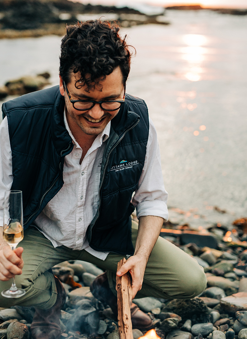 Kittawa Lodge co-owner Aaron Suine