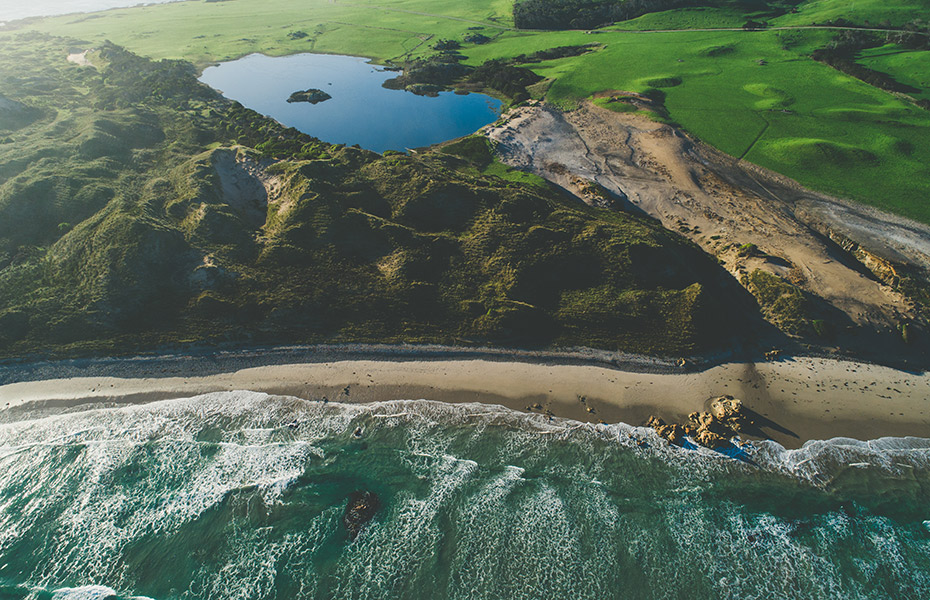 Ariel shot of Murrawah