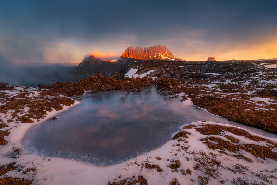 Snow at Cradle Mountain