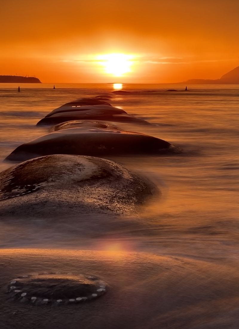 Alien sunrise at Orford