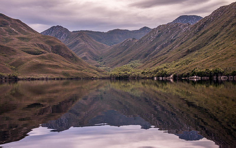Reflections of Port Davey