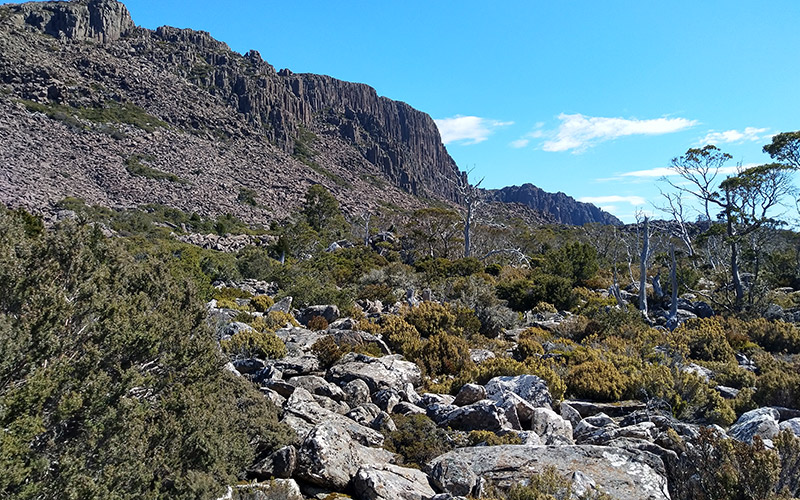 Stein Crags and Ragged Jack in Ben Lomond National Park