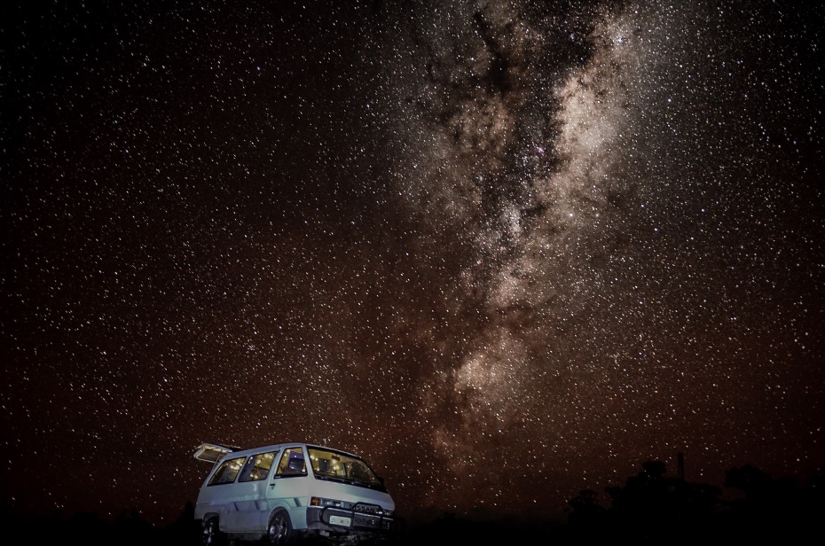 Skies above Freycinet