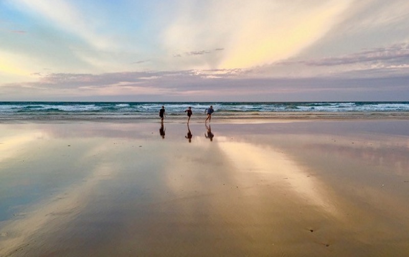 Bakers Beach at sunset