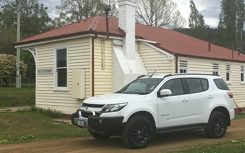 Holden Trailblazer at Westerway