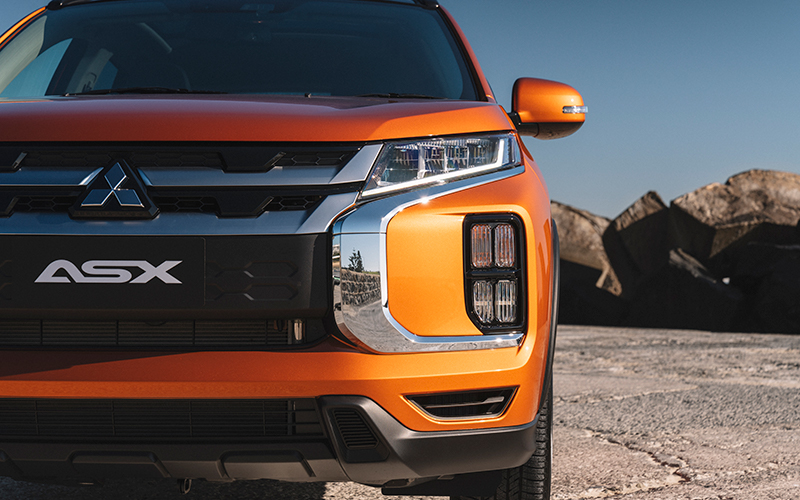 Orange Mitsubishi ASX