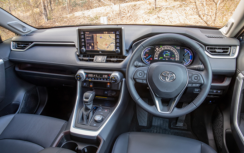 Inside the new Rav 4