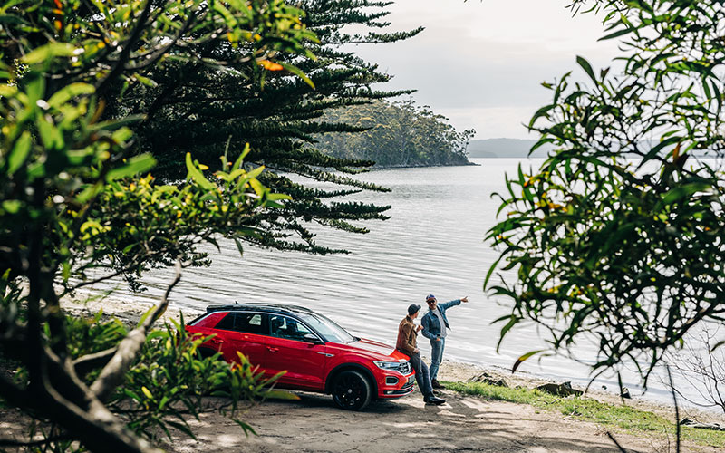 D'Entrecasteaux Channel views at Peppermint Bay.