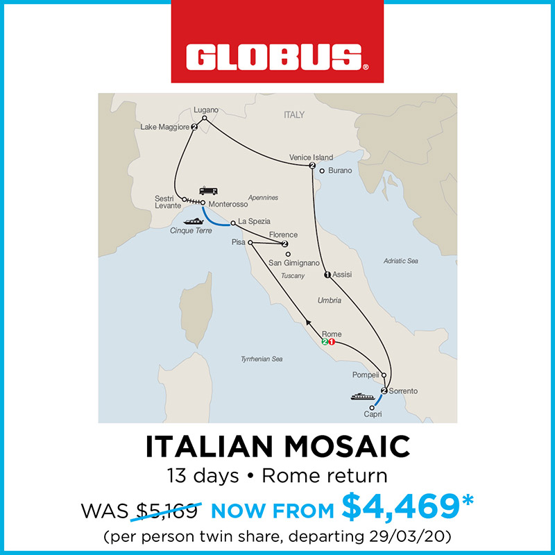 Italian Mosaic Tour