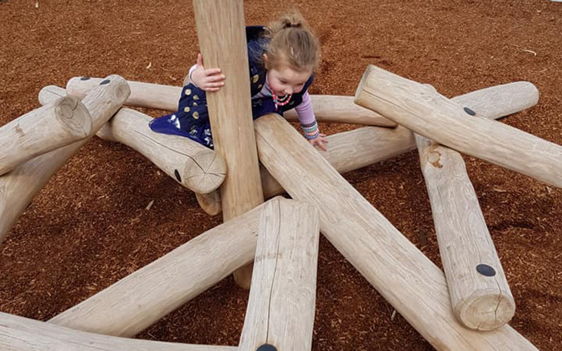 Climbing tower