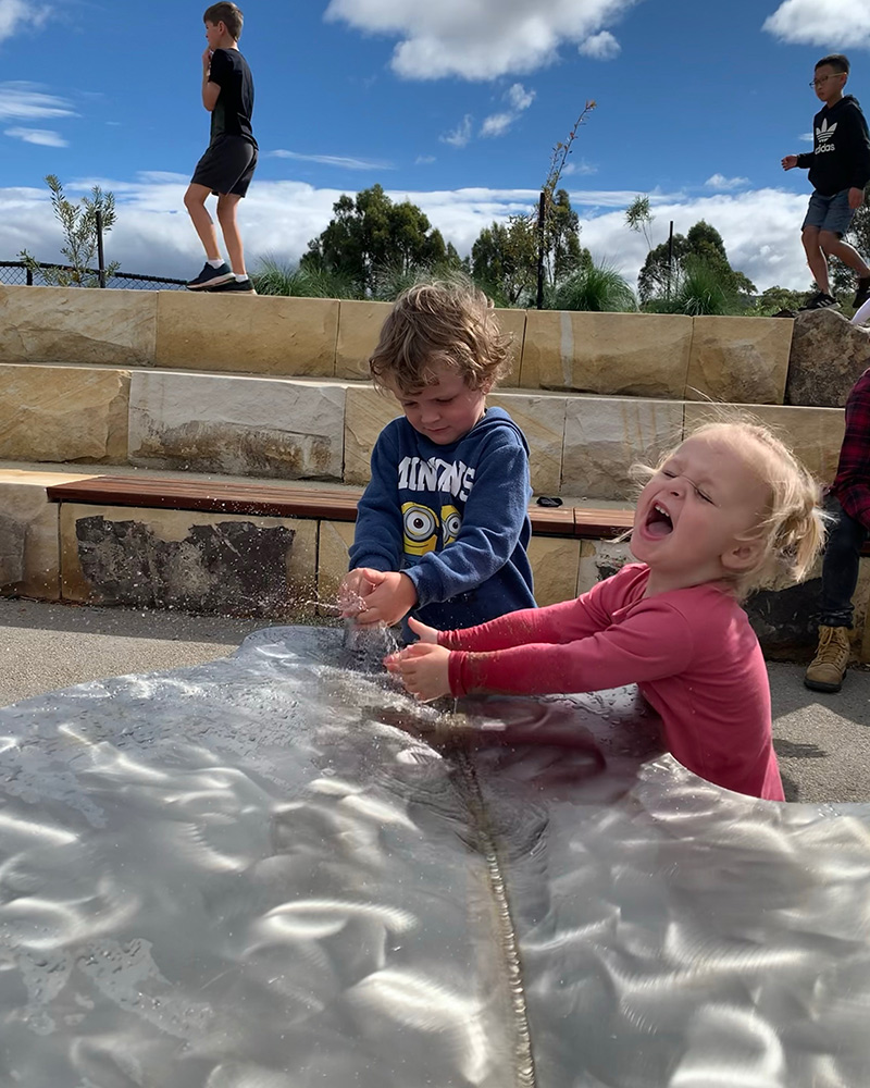 Having fun at new Kingston park