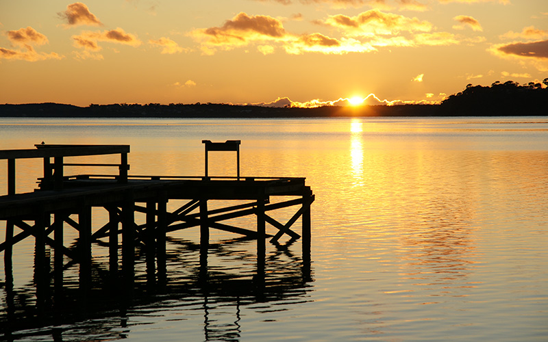 Georges Bay sunrise