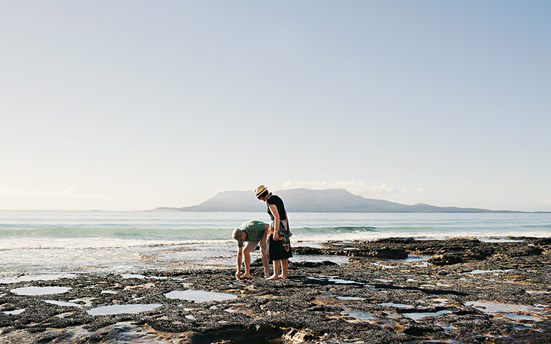 Exploring Spring Beach