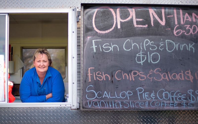 Triabunna Fish Van